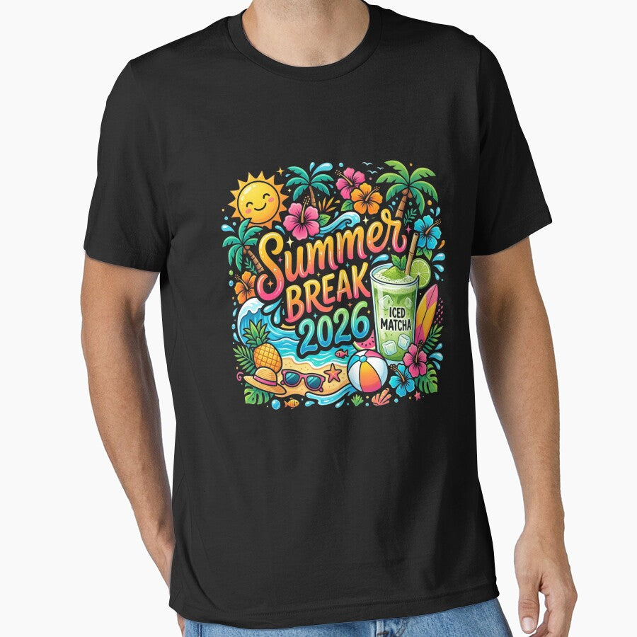 Matcha Funny Summer Break 2026 Summer Vacation by thebest-2studio