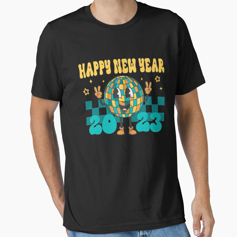 New Years Eve 2023 Retro by RockBeeDesigns
