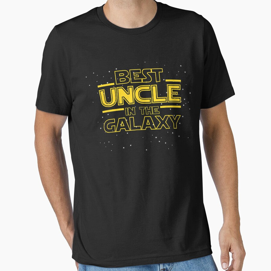 Uncle Shirt Gift for New Uncle, Best Uncle in the Galaxy by SeppeGoffin