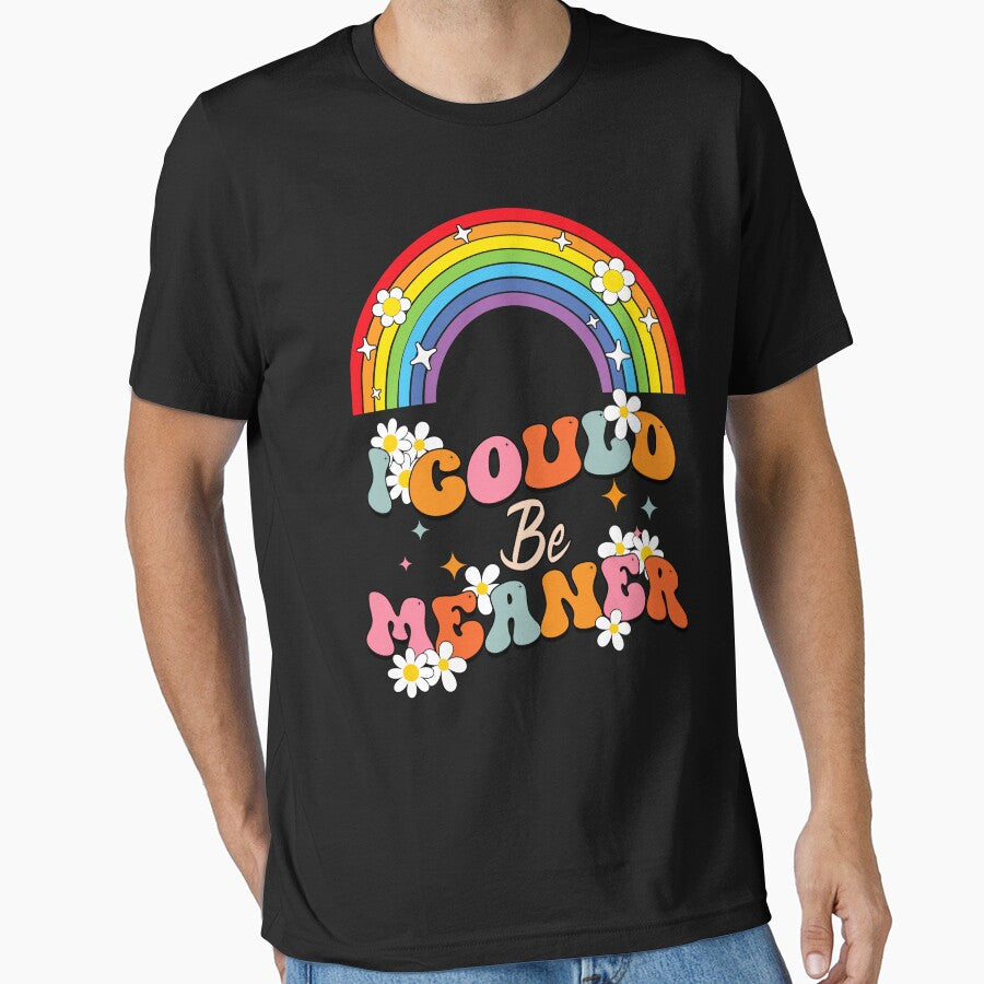 Groovy Rainbow Sass Quote T-Shirt by TinaMDedrick