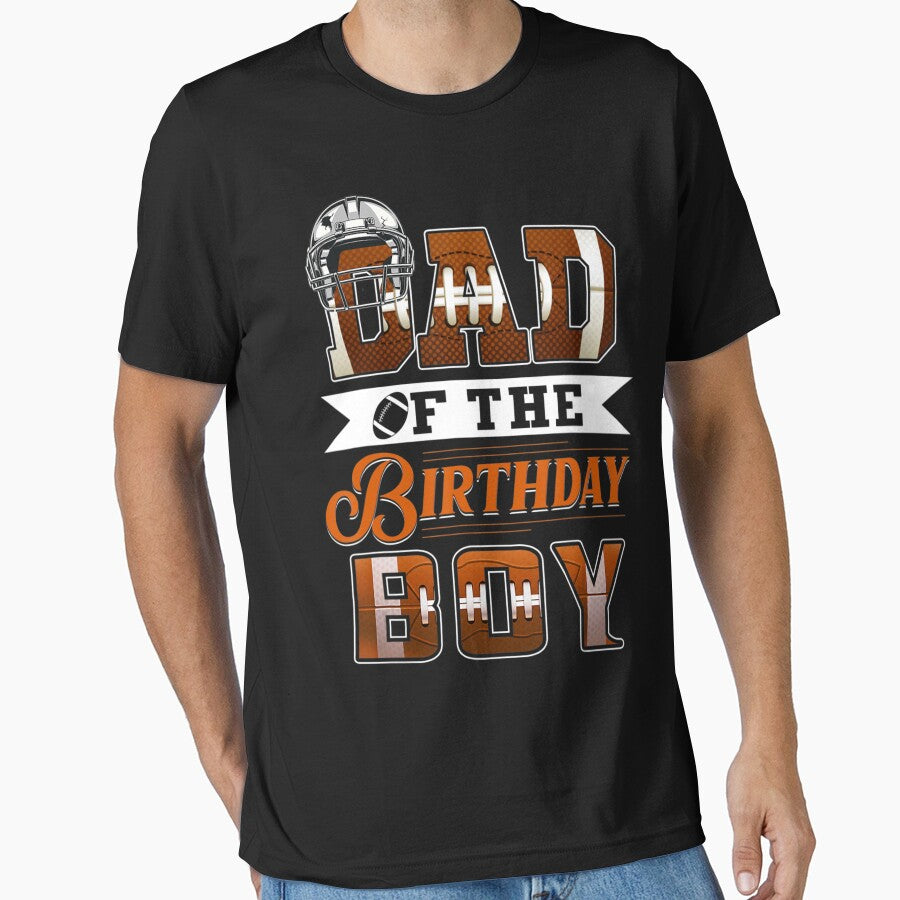 Dad Of The Birthday Boy Football Lover Family by dokieuphuong