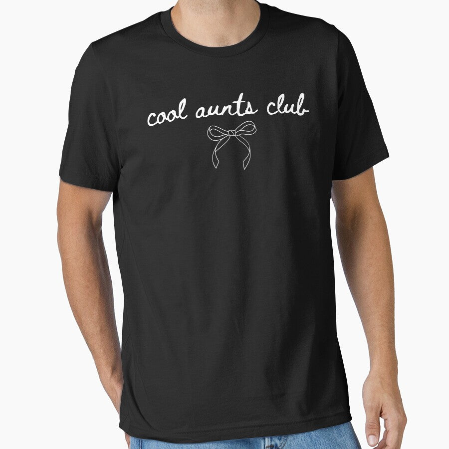 Cool Aunts Club Coquette Bow New Aunt Announcement by FreshVibe Prints