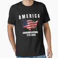 AMERICA SEMIQUINCENTENNIAL 1776–2026 | AMERICA 250 SERIES — USA FLAG MAP 250TH EDITION by WitLounge