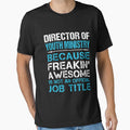 Director Of Youth Ministry T Shirt - Freaking Awesome Gift Item Tee by watkinsmat