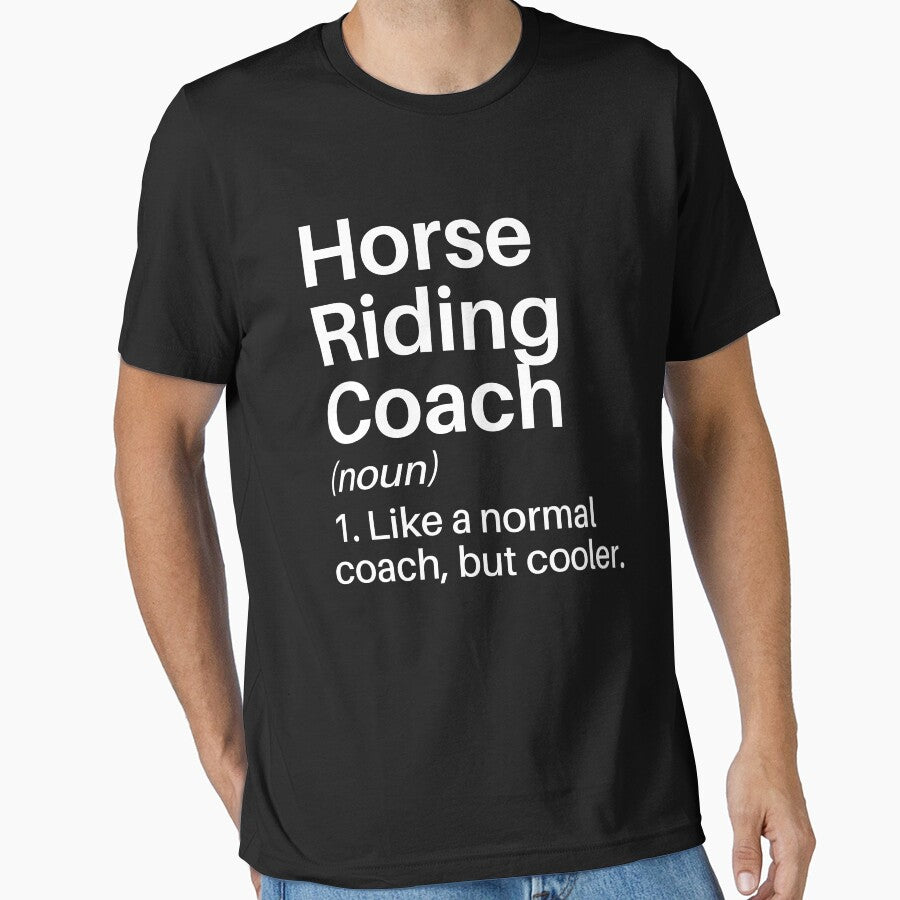 Horse Riding Coach Funny Definition: Horse Riding Coach Gift - Horse Rider by Adexyl
