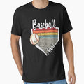 Vintage Baseball Aunt Retro Heart Design by KIROSALS