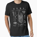Tuba Vintage Patent Tubaist Tubist Drawing Print by GrandeDuc