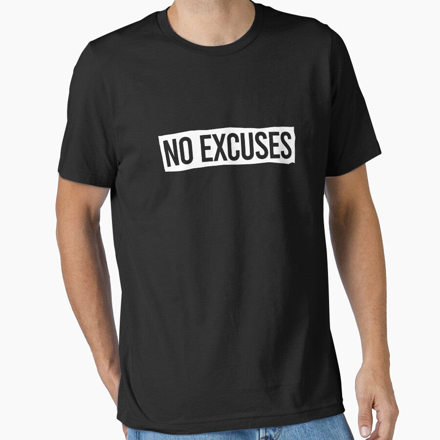 No Excuses - Motivational Workout Quote by malicaferrha