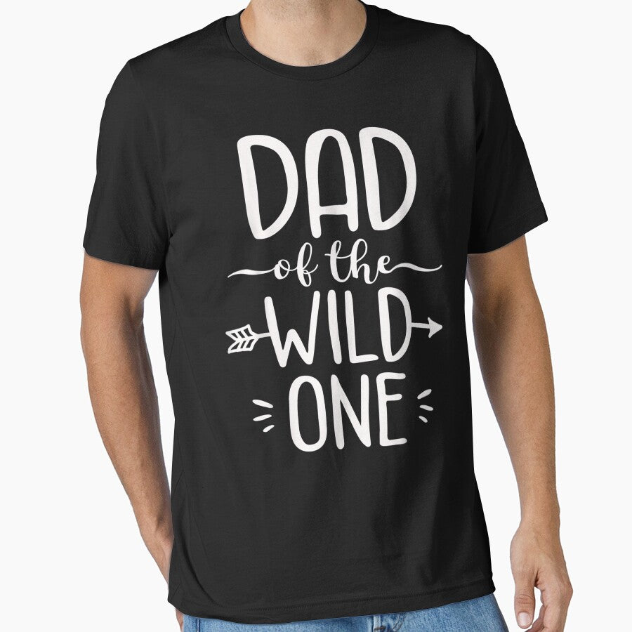 Dad Of The Wild One Funny 1St Birthday Safari Gift by MartinLoop