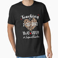 Infant Teacher Teaching On Twosday Leopard 22nd February T-Shirt by Chambers-Avara