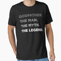 Godfather Shirt for Godparent Godfather Shirts for Men by SeppeGoffin