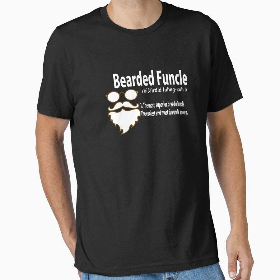Funny Bearded Funcle Definition Novelty Fun Uncle by perfectpresents