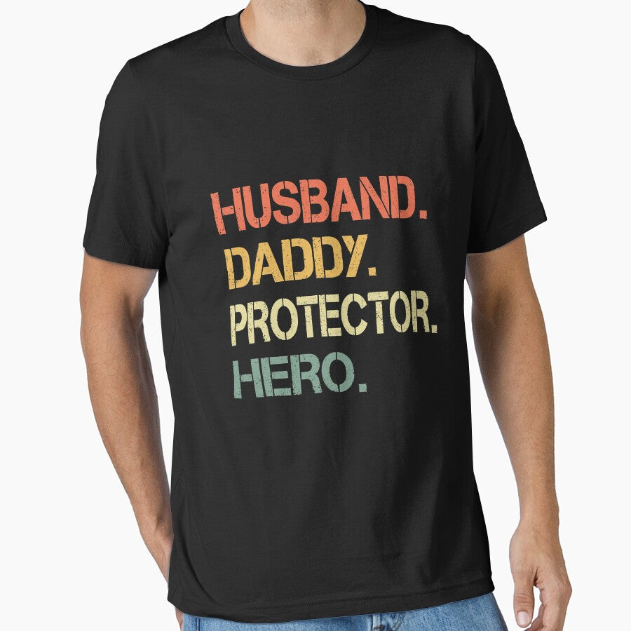 Husband Daddy Protector Hero Fathers Day by Abaddon-art