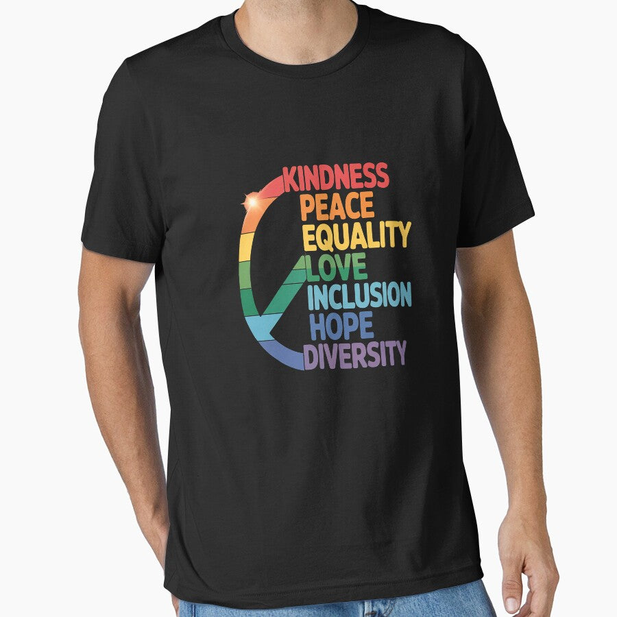 Kindness Peace Equality Love Inclusion Hope Diversity by JessicaWalshdf