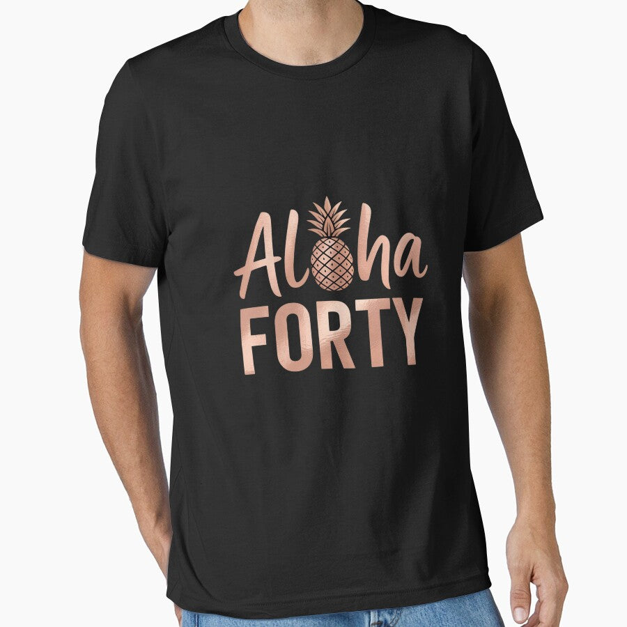 Aloha 40 Forty ~ Happy Birthday 40th by MAKOPOKOShop
