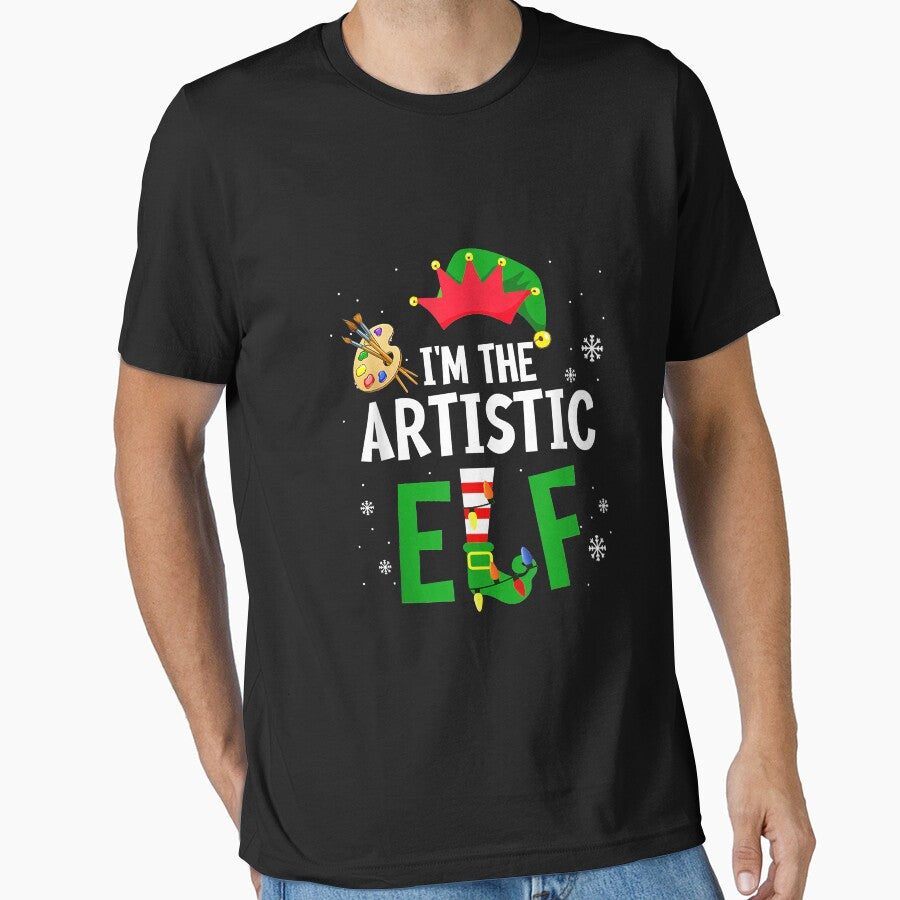 I'm The Artistic Elf Matching Family Group Christmas by virnmjan