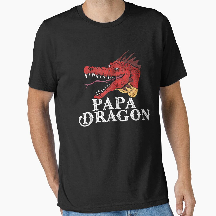 Papa Dragon Fearsome Dragon Fantasy Loving Dad by Jauenieu83