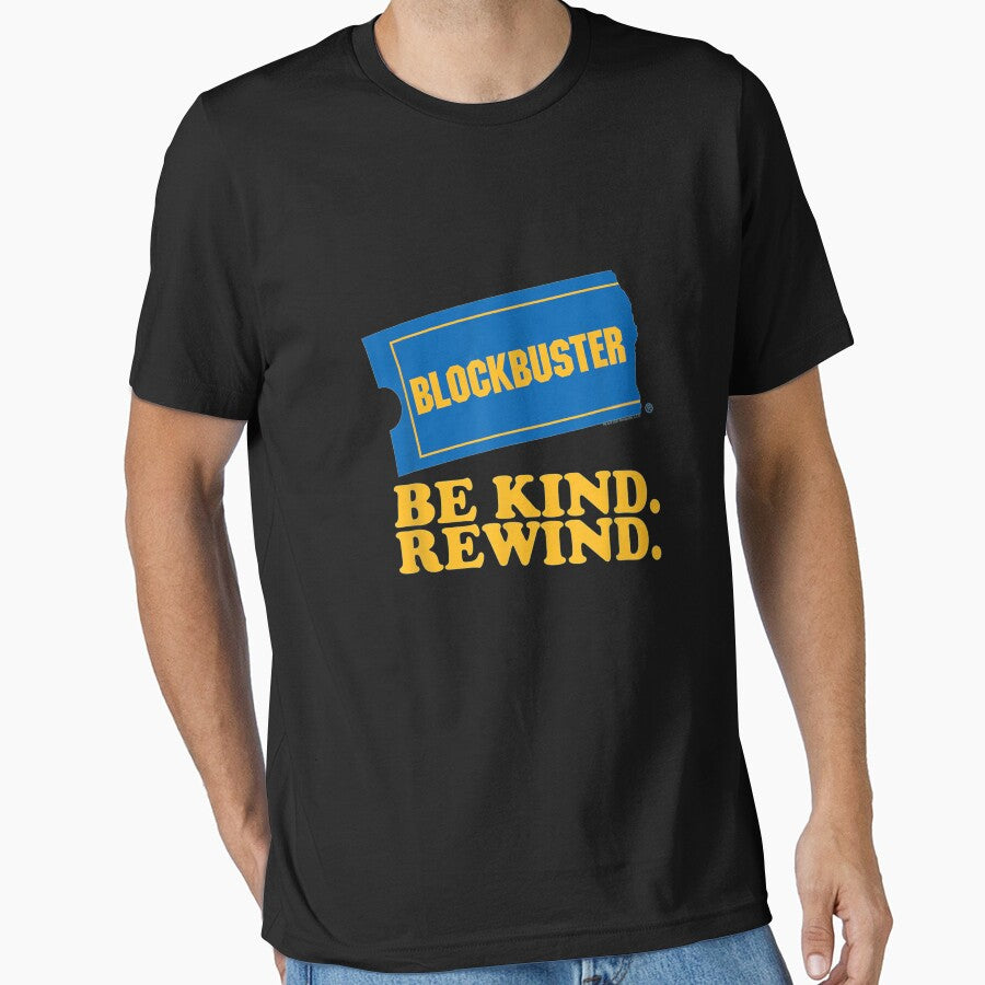 Blockbuster Be Kind Rewind T-Shirt by Lukifo-Driven