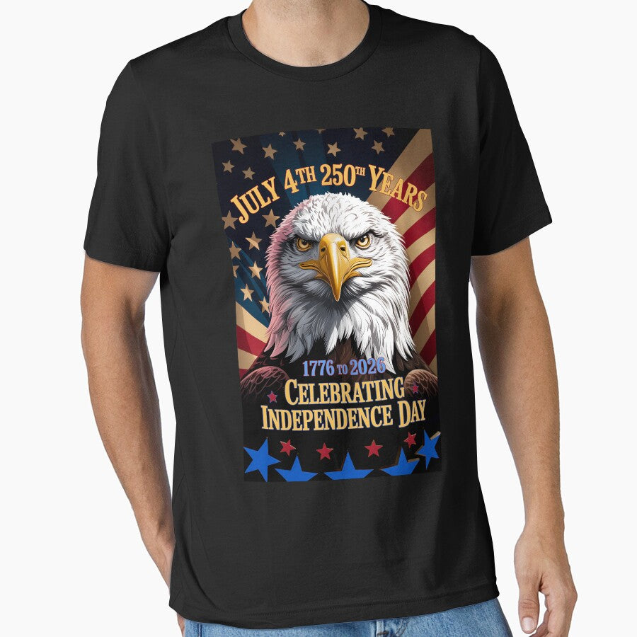 JULY 4th 250th YEARS - 1776 to 2026 Celebrating Independence Day by DBM Photo Art 1