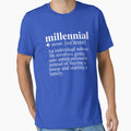 Millennial Definition #2 - The 30s Depression (Navy/Blue Background) by mind-illusions