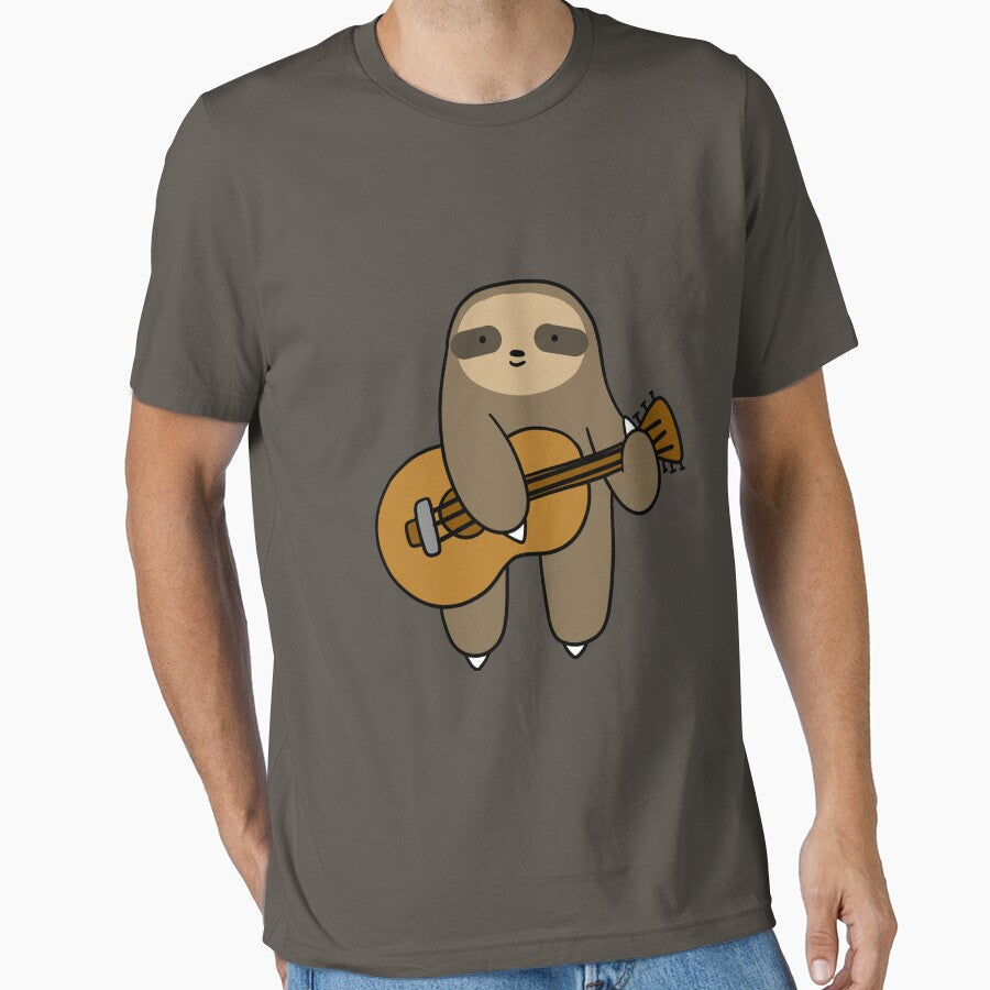 Guitar Sloth by SaradaBoru