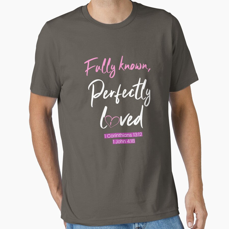 Fully Known, Perfectly Loved Faith Women by HeavenlyHuesStudio