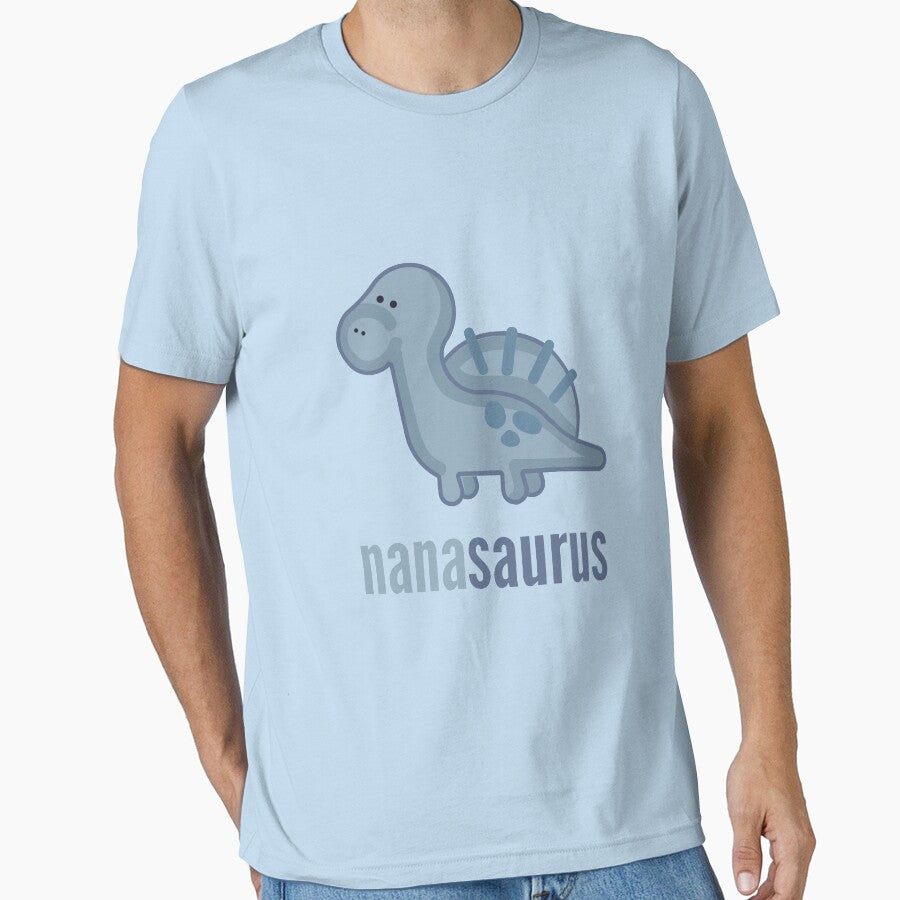 Nanasaurus Shirt Dinosaur Family Shirt Set by DoggyStyles