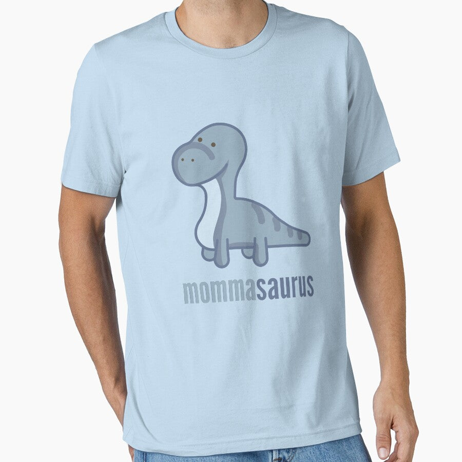 Mommasaurus Shirt Dinosaur Family Shirt Set by DoggyStyles