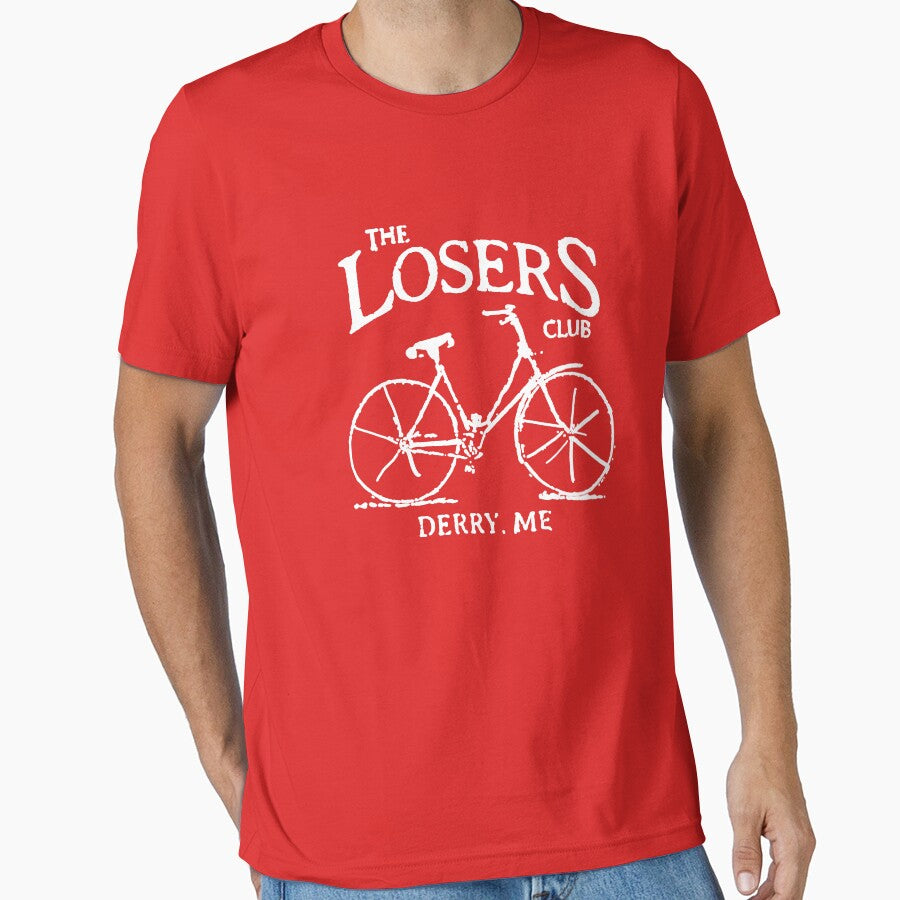 THE LOSERS IN THE CLUB HORROR SHIRT AND STICKER by CheezerLeaner