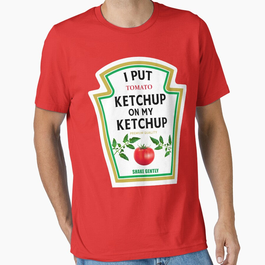 I put Ketchup on my Ketchup Halloween Costume Family Group Matching Couple Mustard Mayo by diana-april