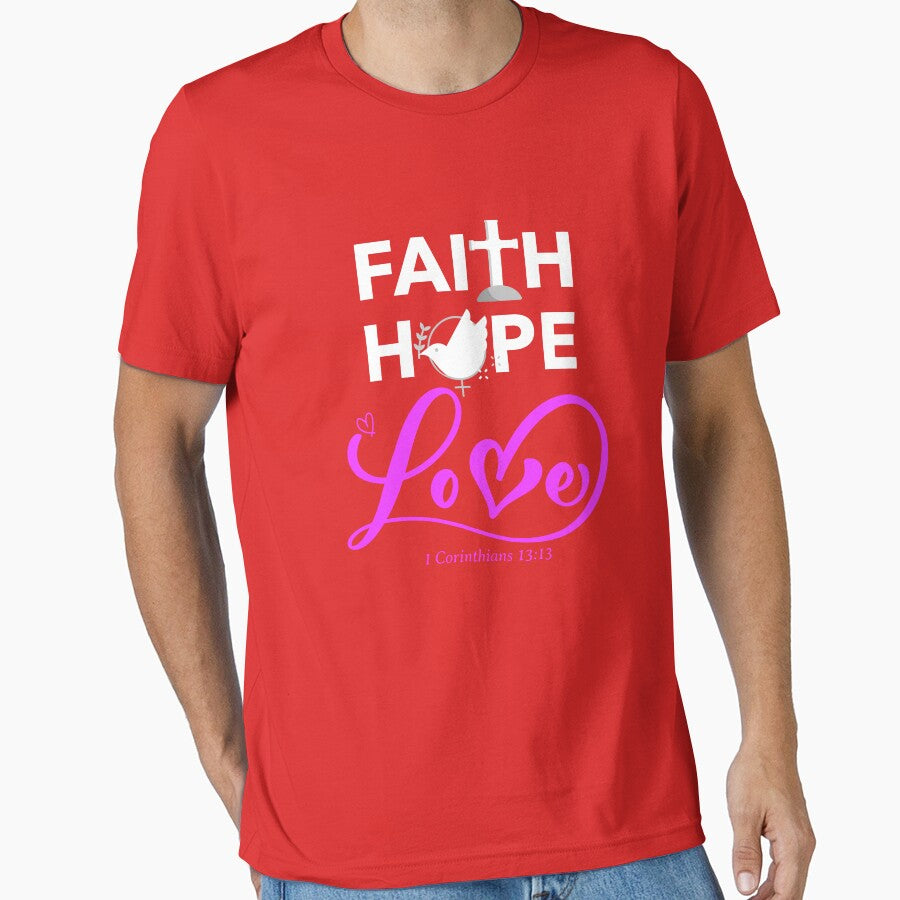 Faith Hope Love Women by HeavenlyHuesStudio