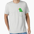 Eclectus Male Parrot In Your Front Pocket by einsteinparrot