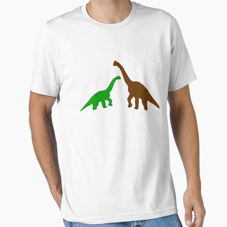 Dinosaur Couple by Wasef Baker