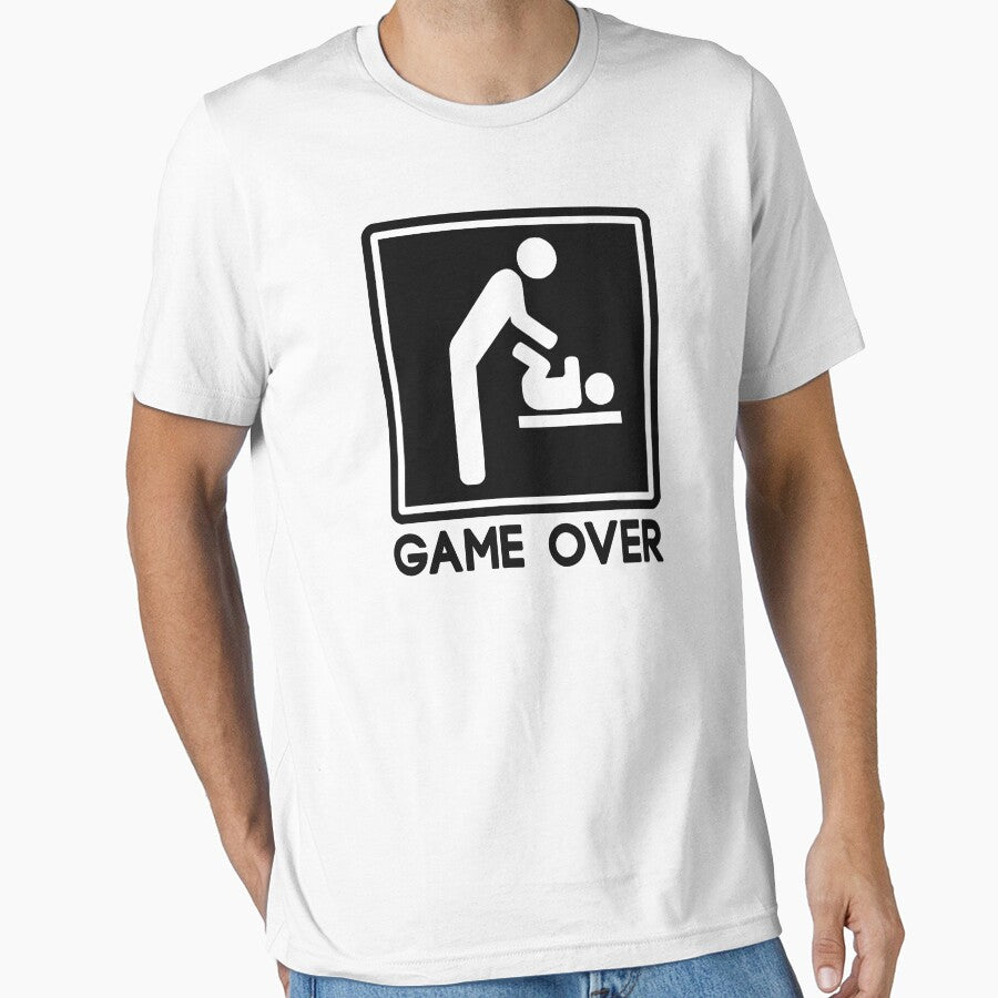 Game Over New Baby for Parent Dad by TheShirtYurt