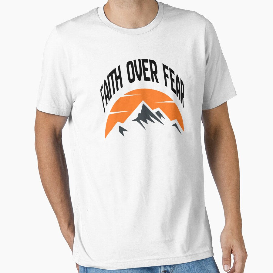 faith over fear tee by “Popvanta – pop-culture-t-shirt-store