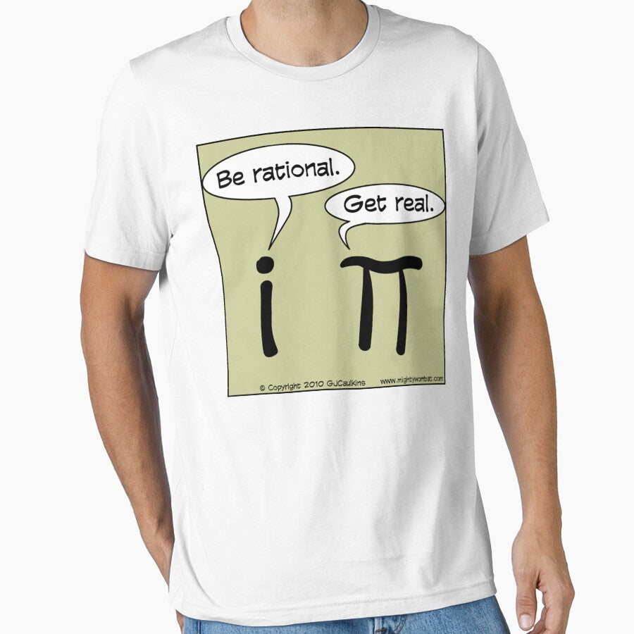 Math Geek Shirt - pi vs i by mightywombat