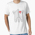 Wife In Heart Skeletons Halloween Funny by Seas Wanda