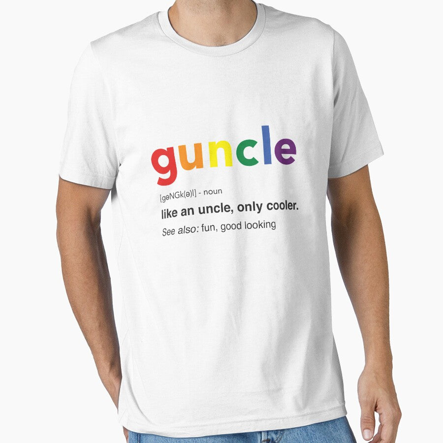 Guncle: Like An Uncle Only Cooler T-Shirt & Hoodies by allsortsmarket