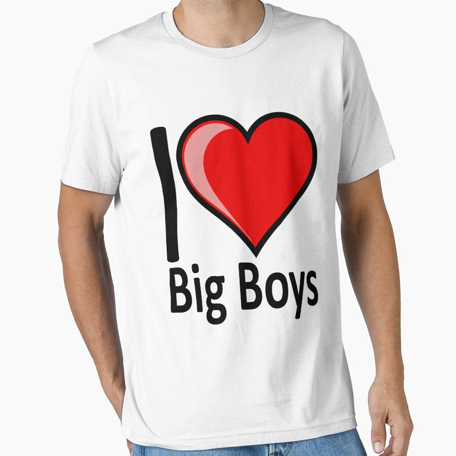 Rude - I Love Big Boys Merchandise Secret Santa Valentines Gift by partybitz