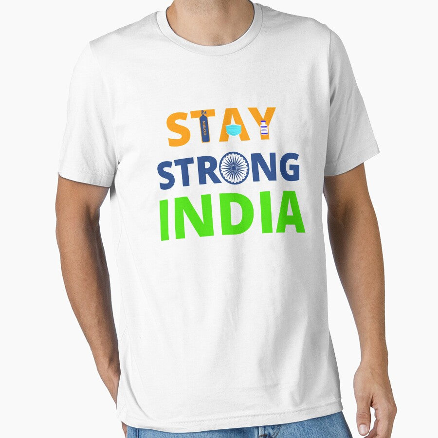 Stay Strong India | Pray For India by SKTEESIGN