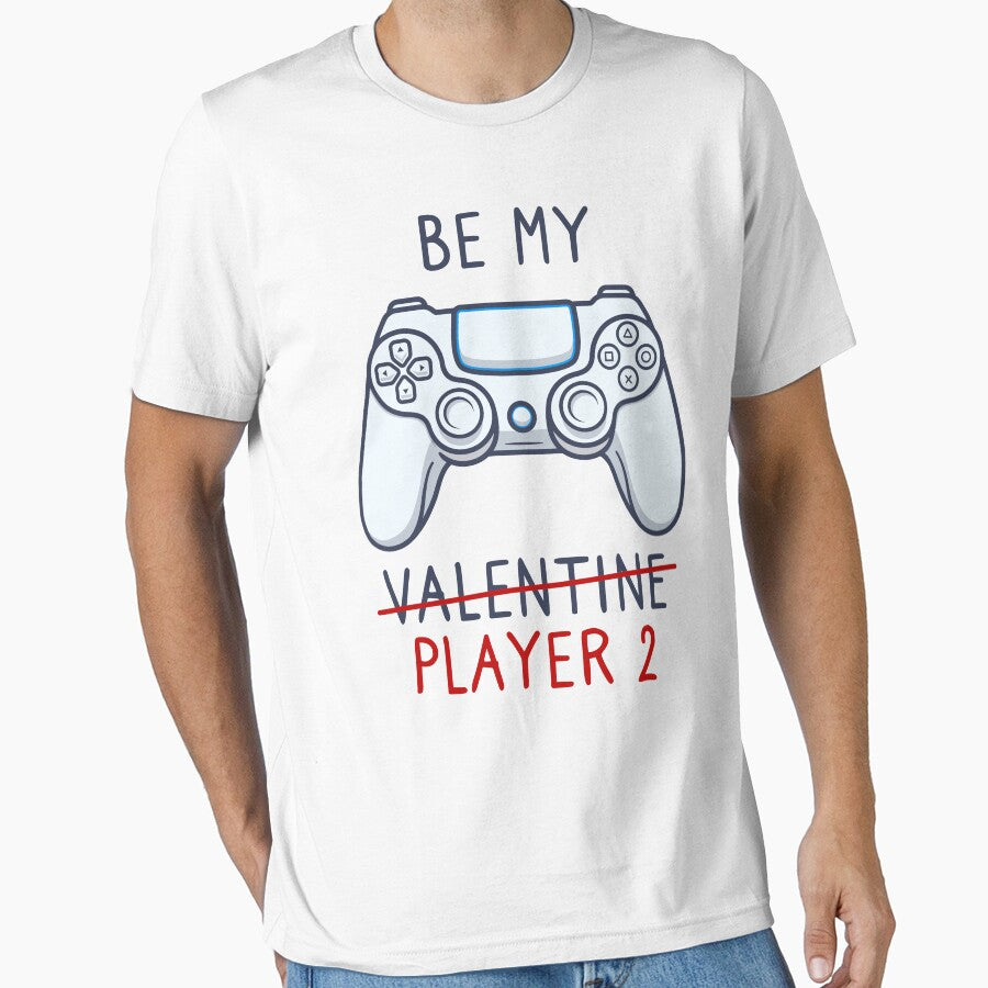 Player 2 Valentine gift | Gamer couple controller design by messy-nessie