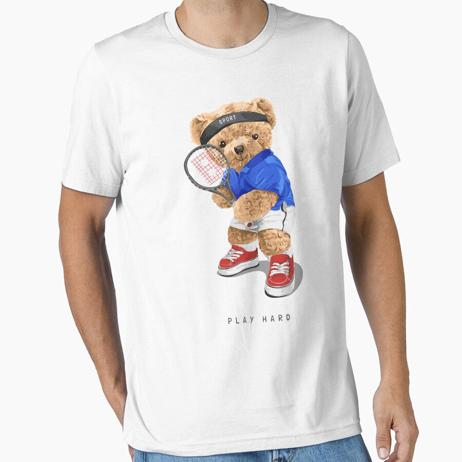 Play Hard - Cool Bear Merch by Froyd Wess