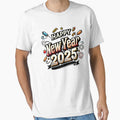 Happy New Year 2025 Shirt – Festive Fireworks Celebration Design by BlankCanvasHaHa