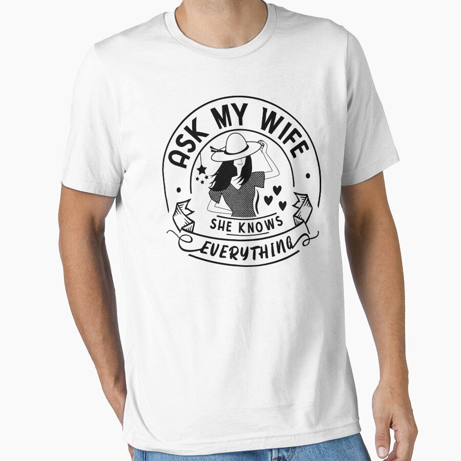Ask My Wife She Knows Everything Couple Joke by Dexter Freeman