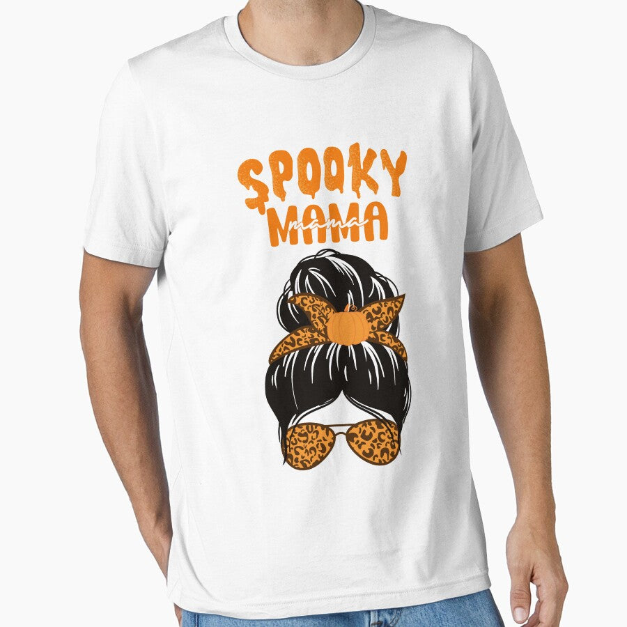 Classy Spooky Mama Tshirt for Halloween by BVTrendhub