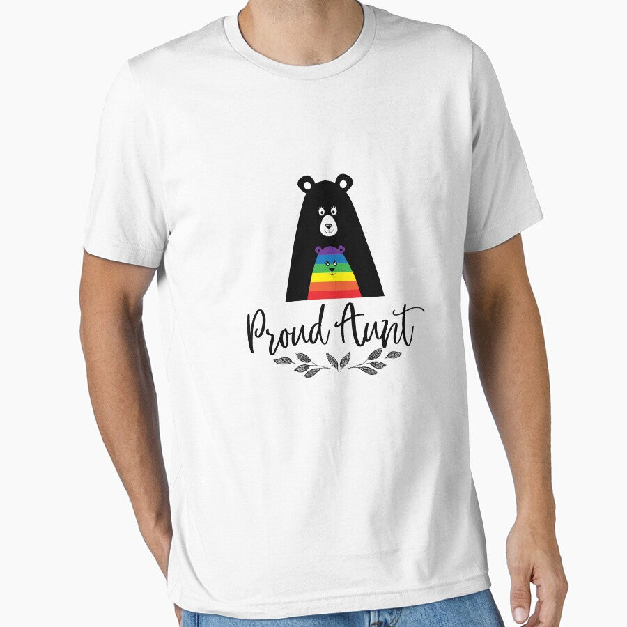 Proud Bear Aunt Gay Pride by Jockeybox