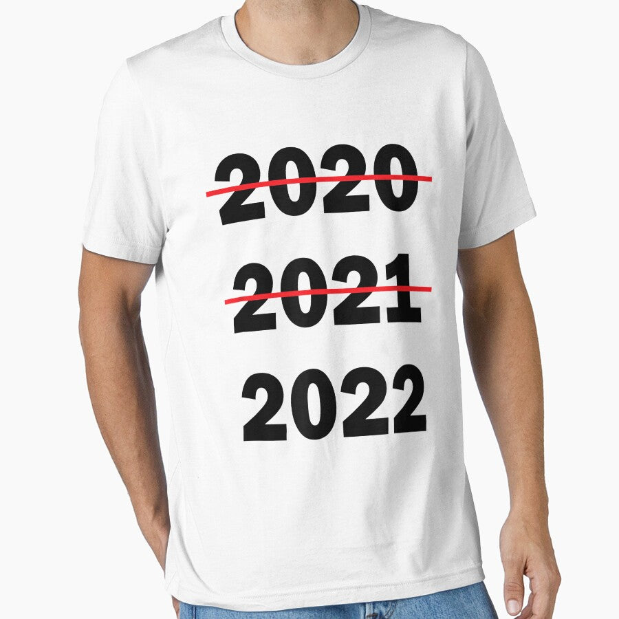 New Years Eve Special Funny Design Happy New Year 2022 T-Shirt by Bobby-Bancel