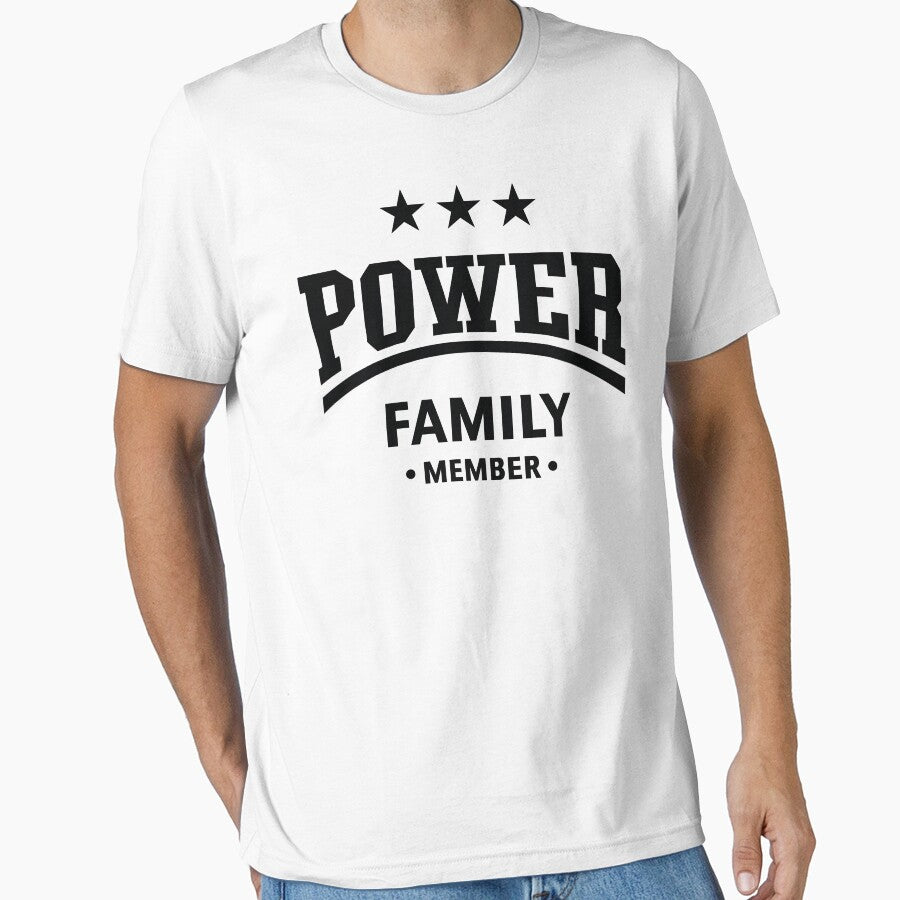 Power Family Member (Family / Black) by MrFaulbaum