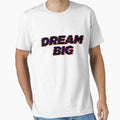 Dream Big, Typography, Motivational Quotes by saimzgraphics