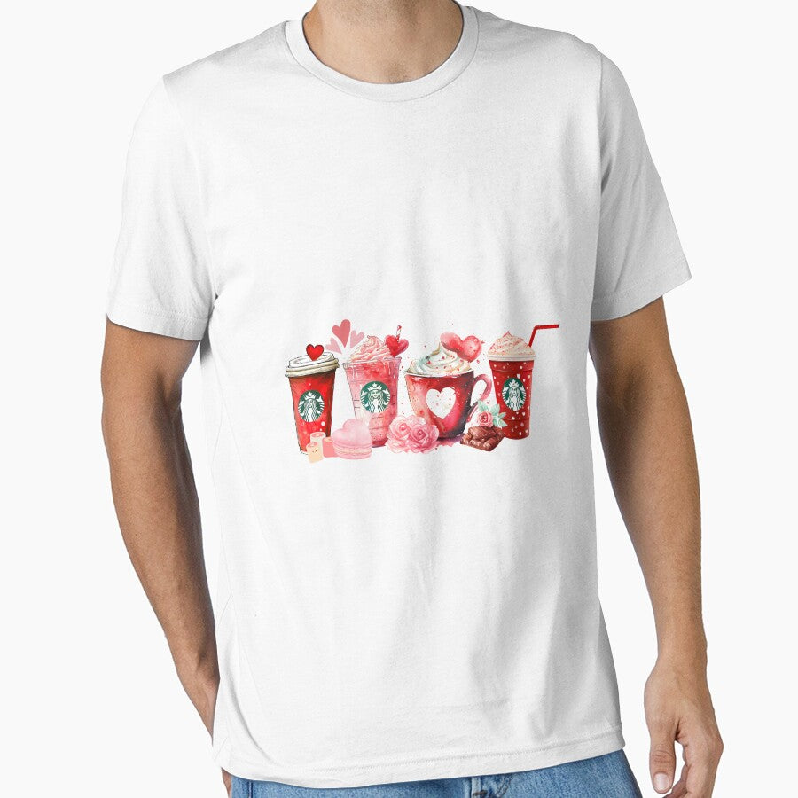 Valentine Coffee, Valentine's Day, Coffee Lover, Valentine Drink by NitroStudio